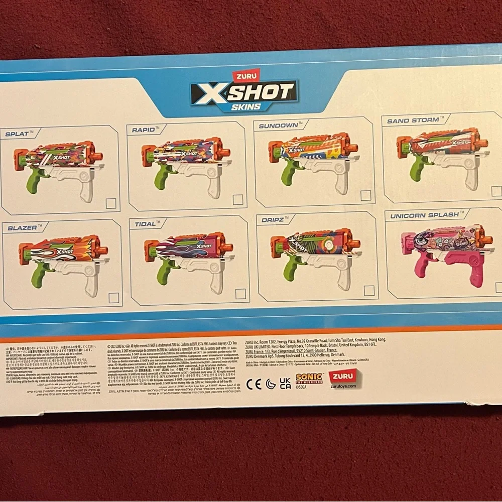 Water Blaster Toy - Blue‎ and Orange